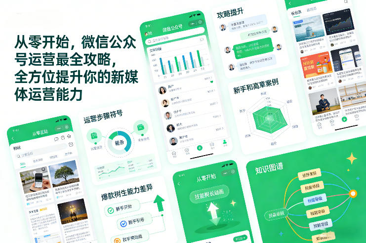 从零开始，微信公众号运营最全攻略，全方位提升你的新媒体运营能力| 副业网