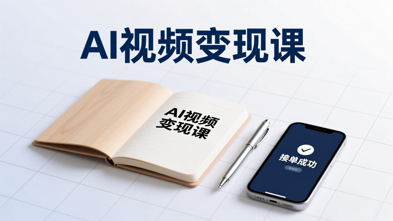 AI视频变现课，学完即可创作短片、接商单，实现副业增收，单项目报价可达千元| 副业网