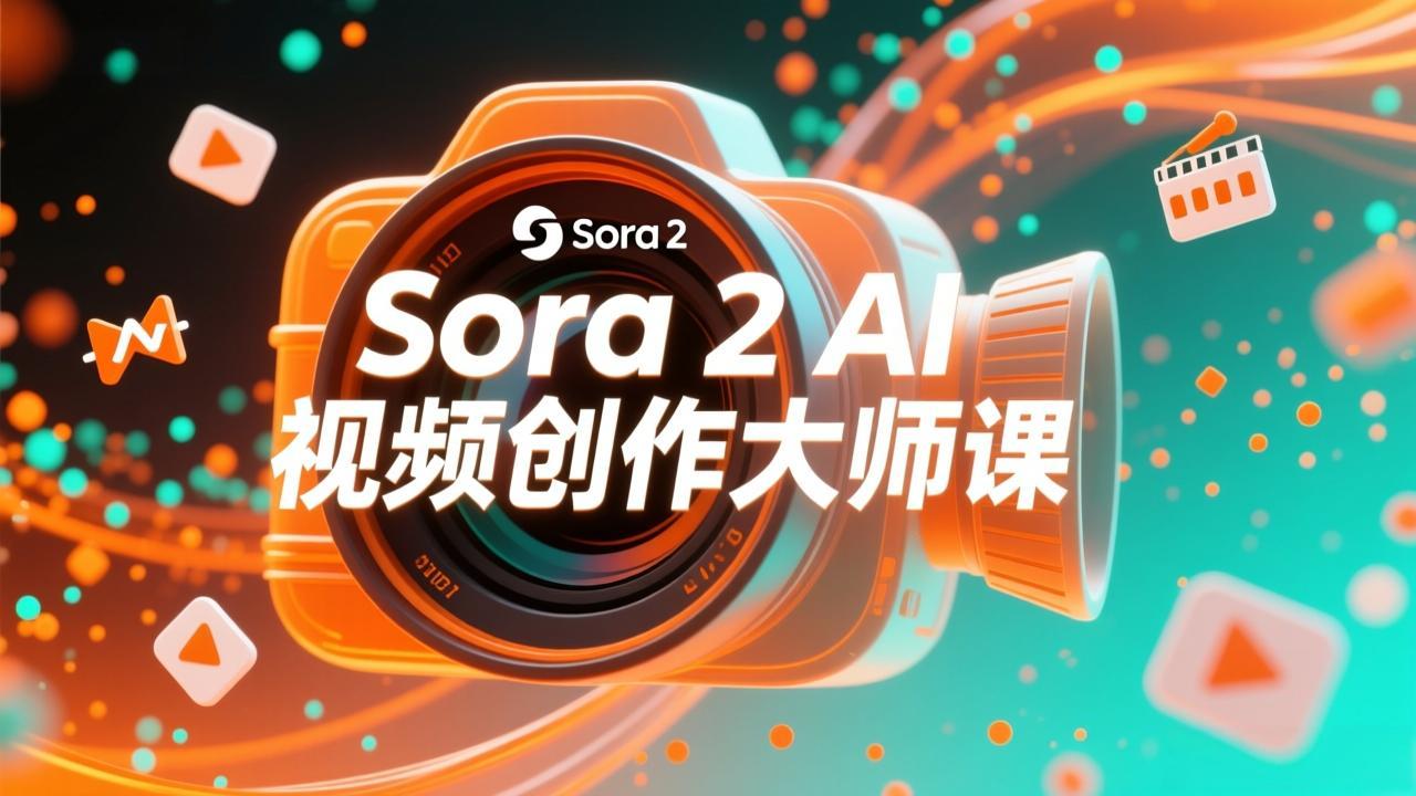 如何利用Sora 2创建流行AI人工智能视频大师班教程：掌握创作全流程，产出百万播放内容| 副业网
