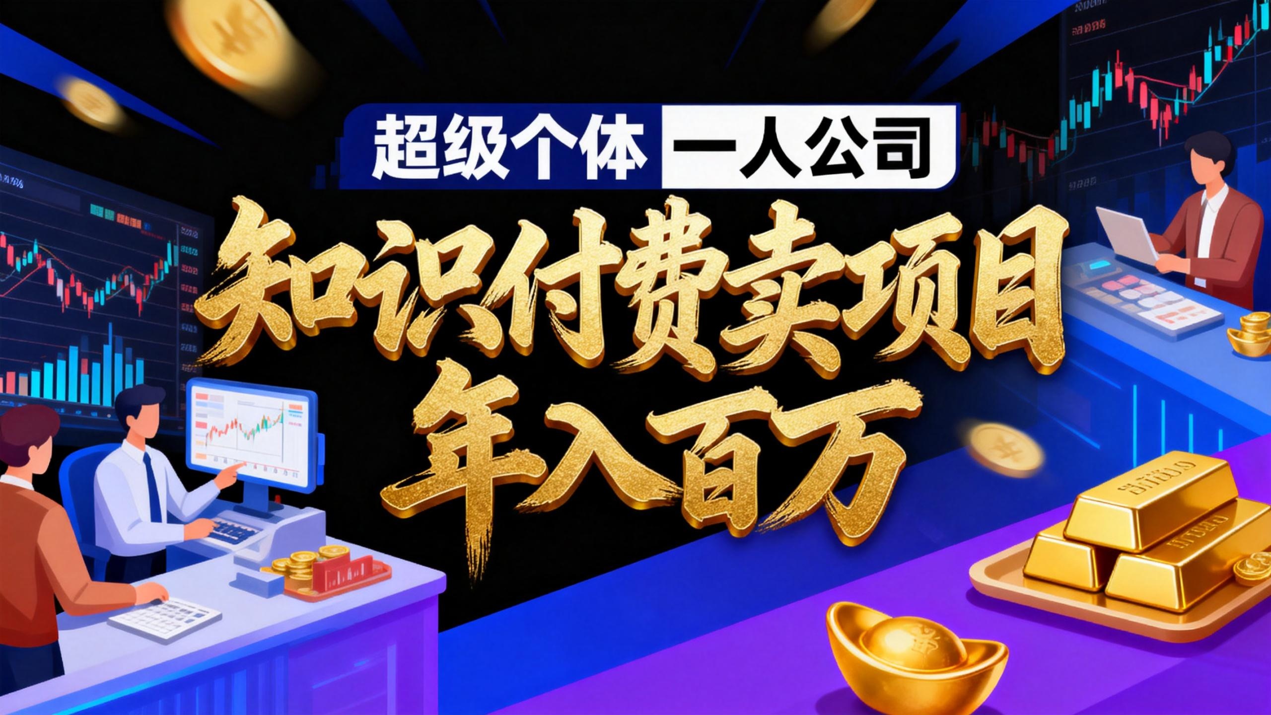 2026年“超级个体一人公司”私域卖项目年入百万，个人IP-精准引流-项目包装-转化成交| 副业网