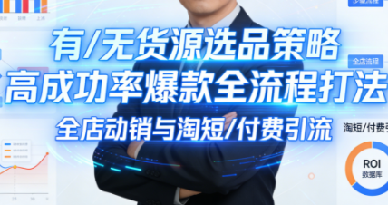 子鹏讲电商·淘宝私家班(更新2026) 子鹏讲电商·淘宝私家班(更新2026)