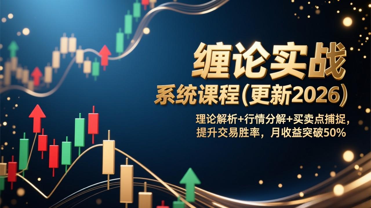 缠论实战系统课程(更新2026| 副业网